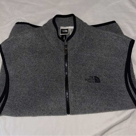 The North Face Grey Fleece Vest - Picture 3 of 3